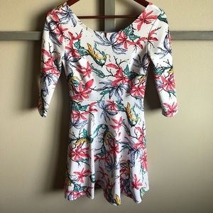 Funky lizard dress